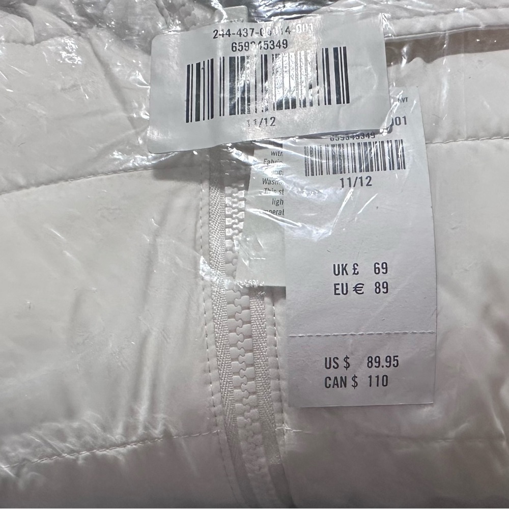 White Puffer Jacket